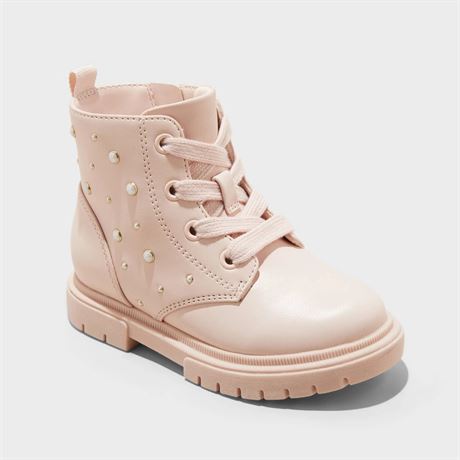 Toddler Girls' Amaya Lace-up Combat Boots - Cat &