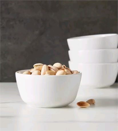 Ceramic Bowl Inserts Brown/Cream -