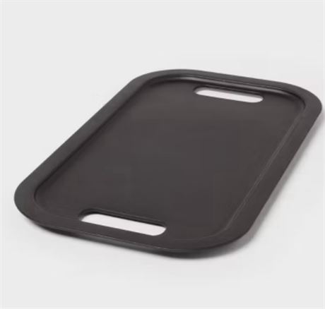 (8pack) Narrow Decorative Plastic Lid Black