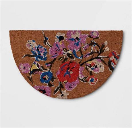 1'6"x2'6" Florissimo Half-Circle Outdoor