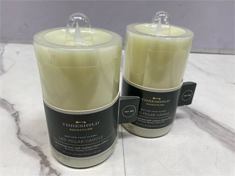(2) Threshold Signature Motion Faux Candle