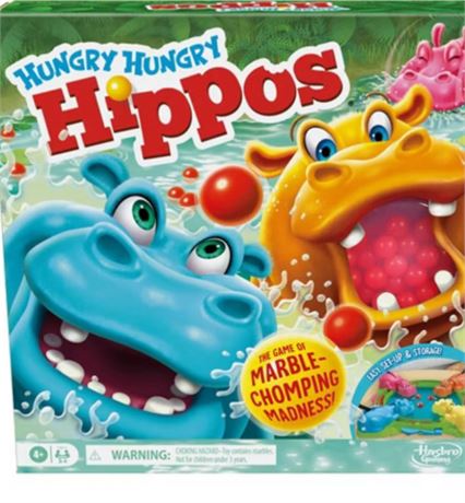 Hungry Hungry Hippos Refresh Board Game