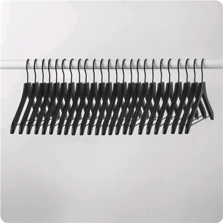 24pk Wood Suit Hangers - Brightroom�