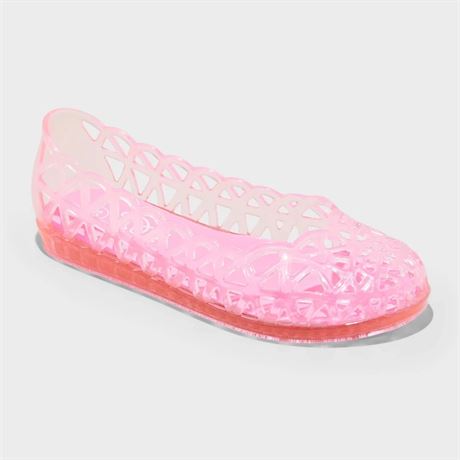 Size-2Kids' Lena Jelly Ballet Flats - Art Class™ Pink 2: