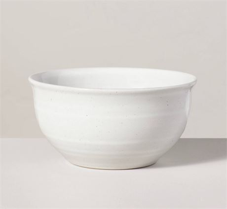 Set Of 3 27oz Flared Brim Stoneware Cereal Bowl