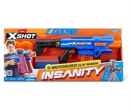 XSHOT Insanity Motorized Clip Mania