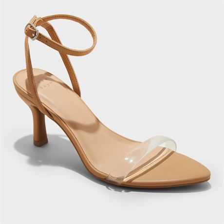Women's Morrigan Single Band Ankle Strap Heels - a