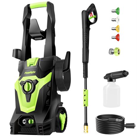 PowRyte Electric Pressure Washer, Foam