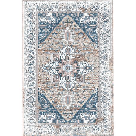 Washable 6x9 Area Rugs Non Slip 6x9 Rug Floor