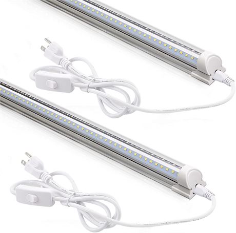Barrina T8 20W LED Shop Lights 2FT