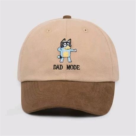 Men's Bluey Dad Mode Baseball Hat -
