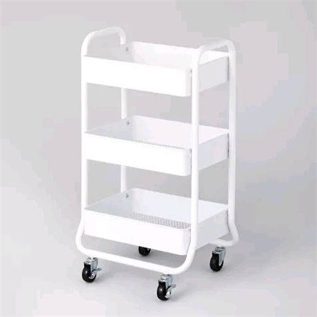 3 Tier Metal Utility Cart - Brightroom�