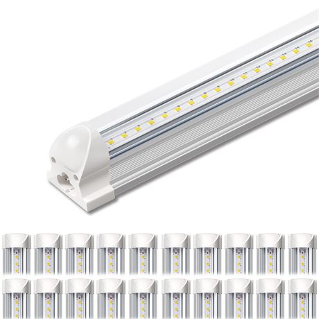 SHINESTAR 4FT Led Shop Lights, 40W 5000LM 5000K