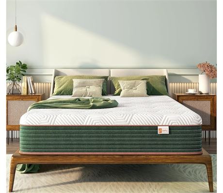 Zeffly Twin Size Mattress, 10 Inch