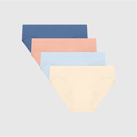 Hanes Girls' 4pk Tween Seamless Bikini Underwear -
