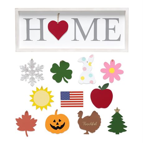 Elegant Designs HG1031-WGY 23 Home Sweet Swap"