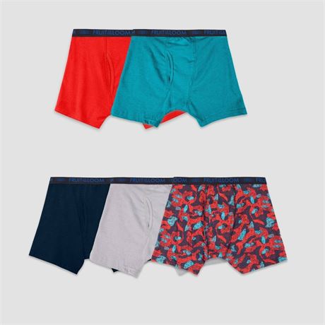 Fruit of the Loom Boys' 5pk 'Breathable' Boxer