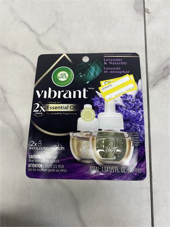 Air Wick Vibrant Scented Oil Air Freshener Refill
