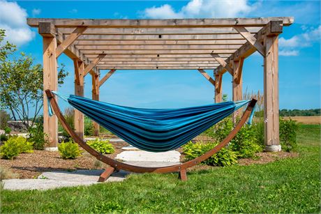Double Cotton Hammock - Navy