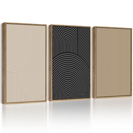 Drsoum Mid-Century Modern Framed Wall Art