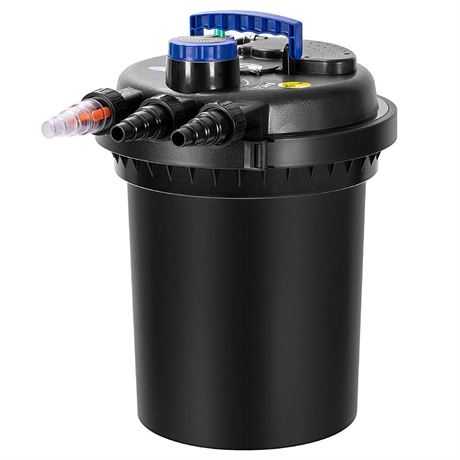 VIVOHOME Bio Pressure Pond Filter with 13W Light,