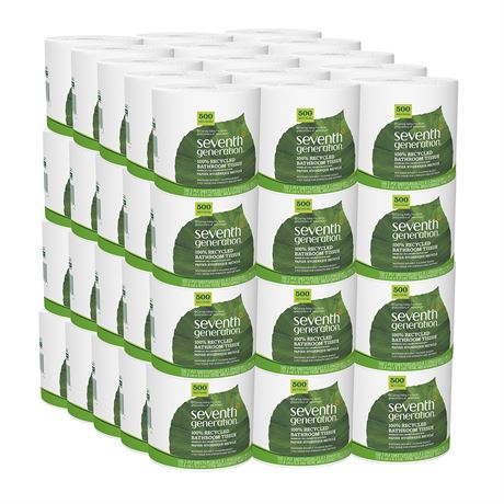 Seventh Generation White Toilet Paper 2-ply 100%