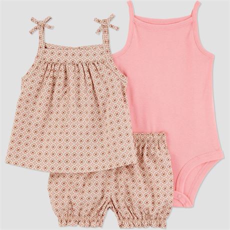 Carter's Just One You® Baby Girls' Creme Geo Top &