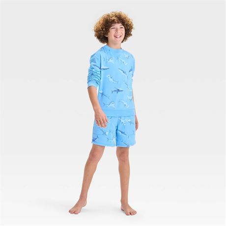 Boys' 'Sharks' Crewneck Sweatshirt