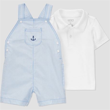 Carter's Just One You® Baby Boys' Striped Anchor