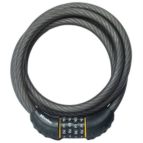 Master Lock Cable Lock  Set Your Own Combination