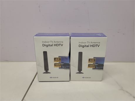 Lot of 2 Indoor TV Antennas