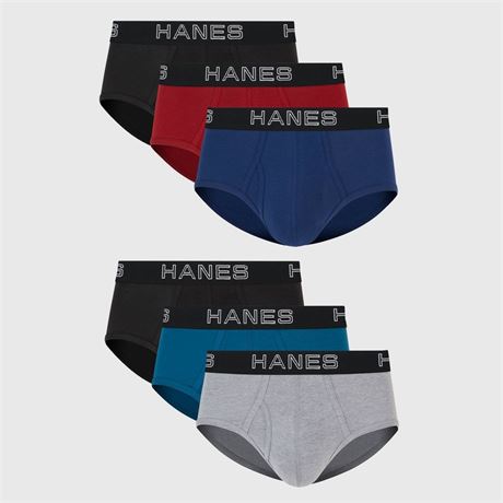 Hanes Premium Men's Stretch Classic Briefs 6pk -
