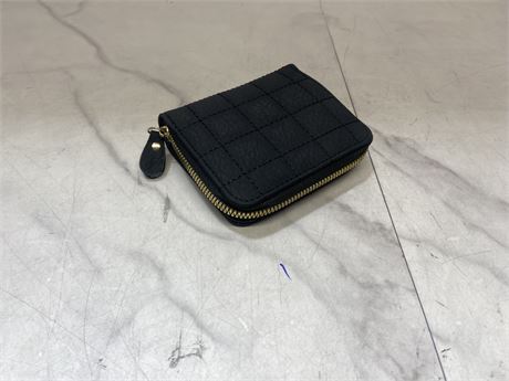 Black Quilted Wallet