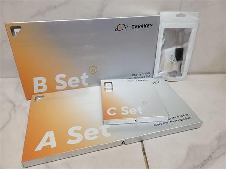 Cerakey Keycaps Set Lot