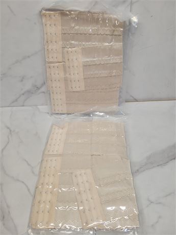 2 Small Apprx Brabic Waist Trainer Lot