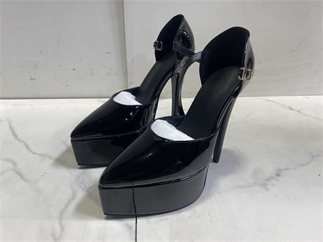 Black Platform High Heels
