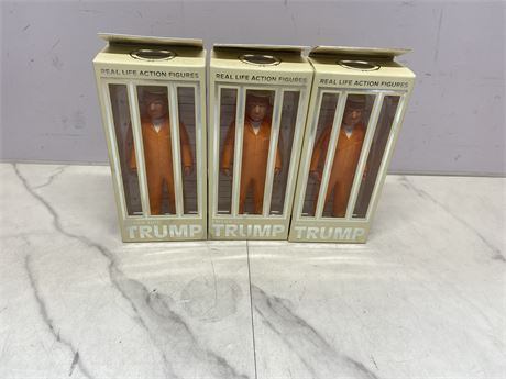 Trump Action Figures Lot