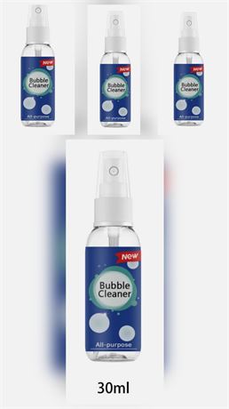 Lot of 4 Bubble Cleaner Sprays