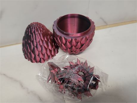 Decorative Dragon Egg Container