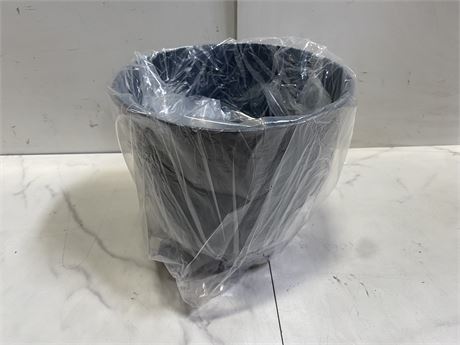 Black Plastic Planter