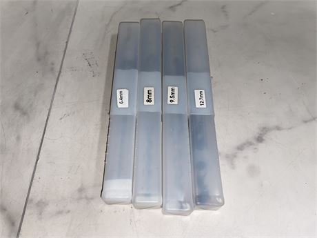 Lot of Drill Bits in Cases