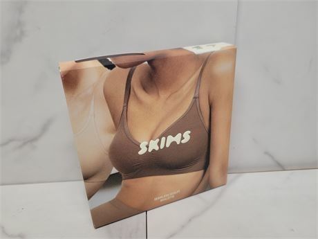 (34B)Skims Brown Underwire Bra
