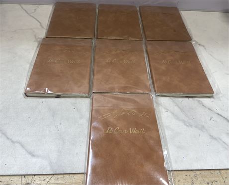 Lot of 7 'It Can Wait' Notebooks