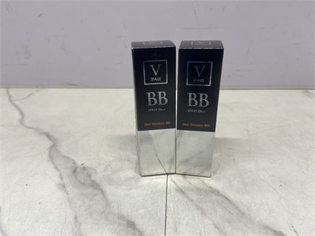 Lot of 2 V [FAU] Skin Solution BB