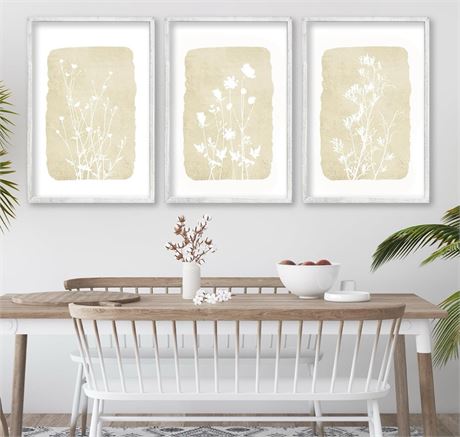 Wildflower Floral Botanical Wall Art Decor