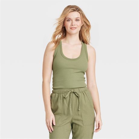 (L) Women's Slim Fit Tank Top - Universal Thread™