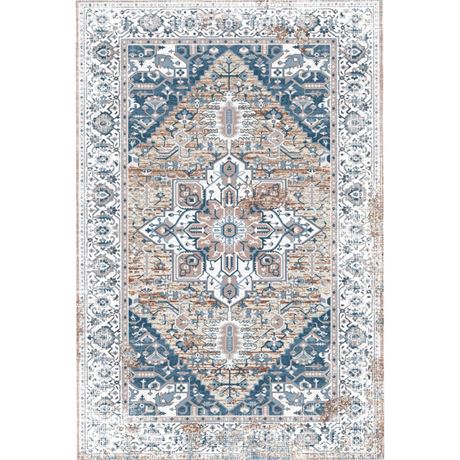 Washable 5x7 Area Rugs Non Slip 5x7 Rug