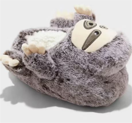 Boys' Sloth(S) Print Loafer Slippers - Cat & Jack™ Brown