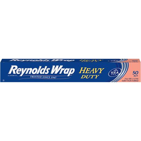 Reynolds Wrap Heavy Duty Aluminum Foil - 50 Sq Ft