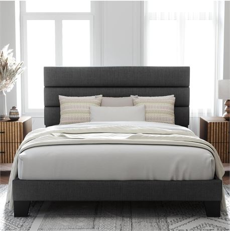 Queen Size Platform Bed Frame
